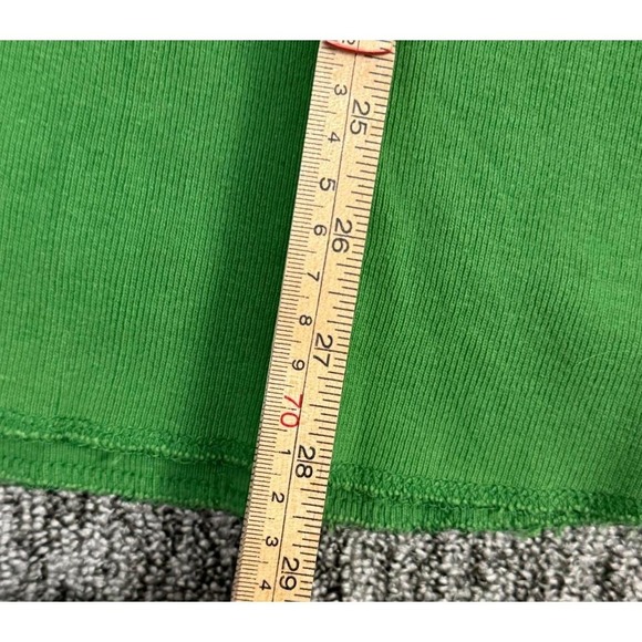 American Eagle Mens XL Green Long Sleeve Henley Shirt Casual Logo - Picture 5 of 7